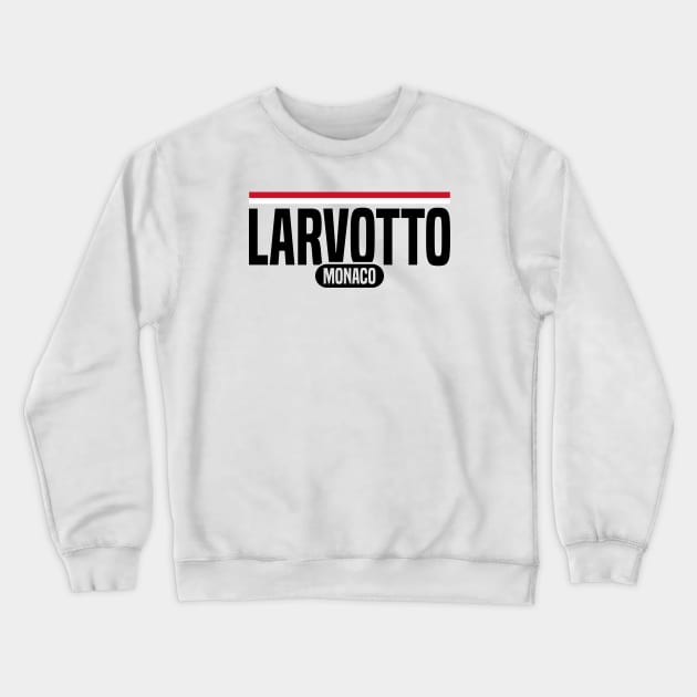 Larvotto  in Monaco Crewneck Sweatshirt by C_ceconello